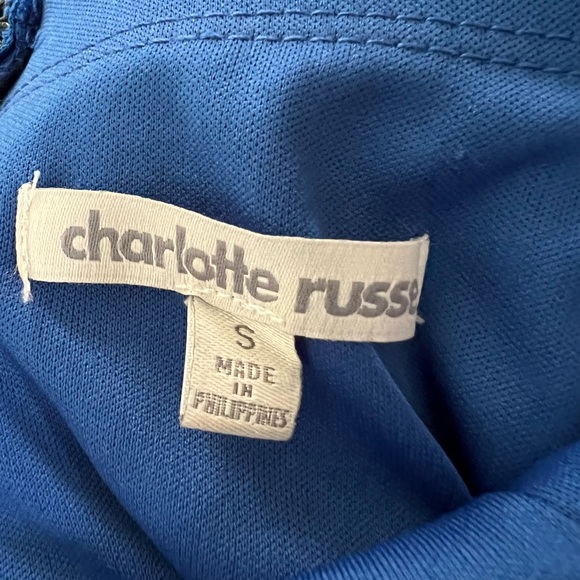 Blue Bodycon Dress - Picture 3 of 3